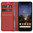Leather Wallet Case & Card Holder Pouch for Google Pixel 3a XL - Red
